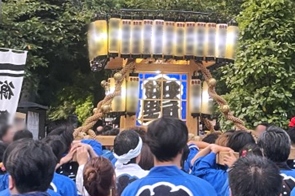 神輿担ぎ部